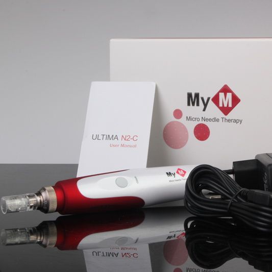 Elektrische Derma Pen stempel Auto Micro Naald Roller Anti Aging Huidtherapie Wand MyM Derma Pen