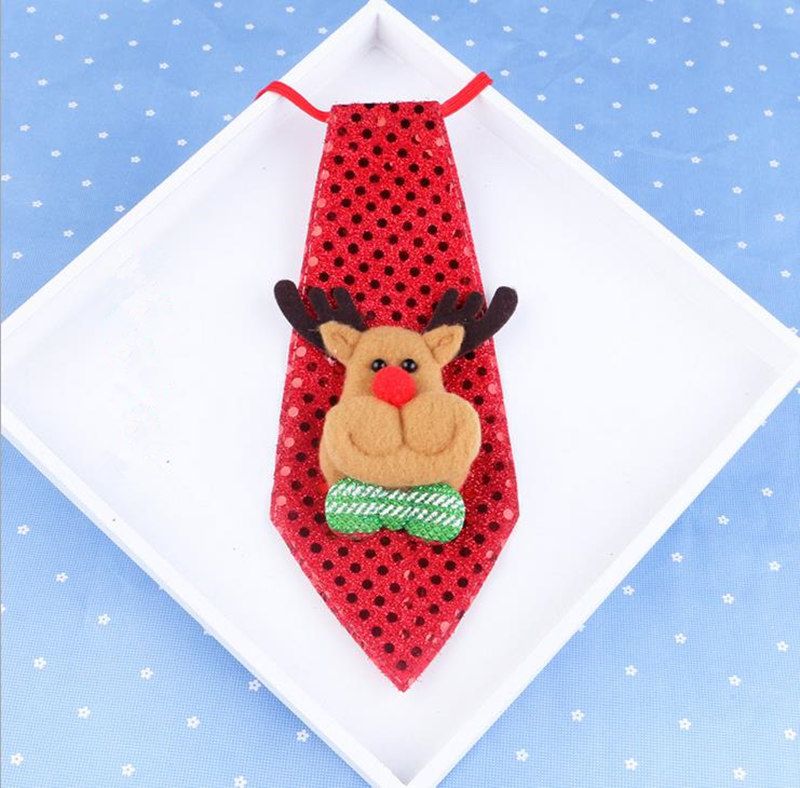 Christmas Decorations Fashion Bow Tie Christmas Luminous Bow Tie Adult