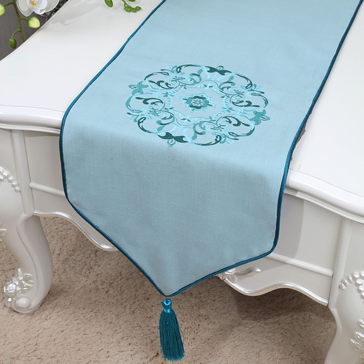 Acheter Courte Longueur Nouvelle Broderie Chemin De Table De Haute