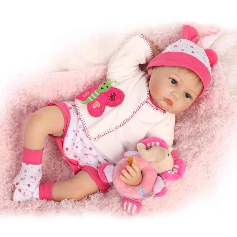 Reborn Baby Dolls Realistic Newborn Lifelike Vinyl Girl ...