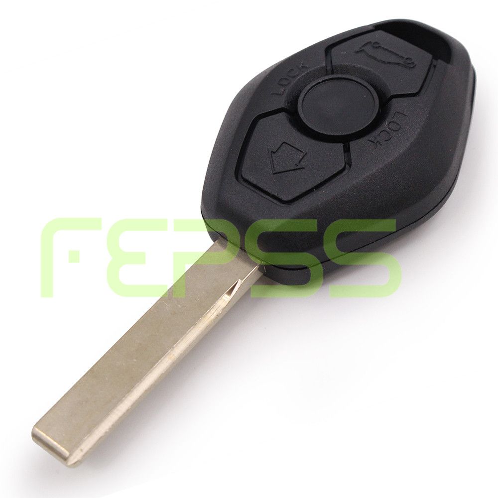 3 Buttons Remote Key Fob for BMW 1 3 5 6 Series X5 CAS2 868MHz ID7944 Chip