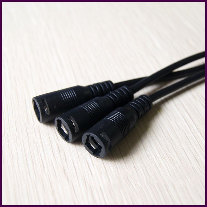 LED DC Złącze drutu Strip 5050 3528 Pojedynczy kolor DC Złącze zasilacze 5.5 * 2,1 mm złącze męskie i żeńskie