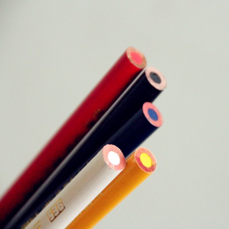 paper glass plastic metal pencil