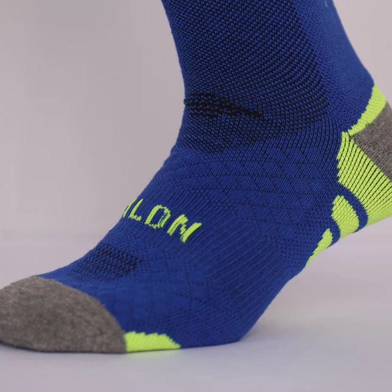 Wholesale BRAND Youth In Bulk Thick Soccer Socks Over Knee Cotton Blue