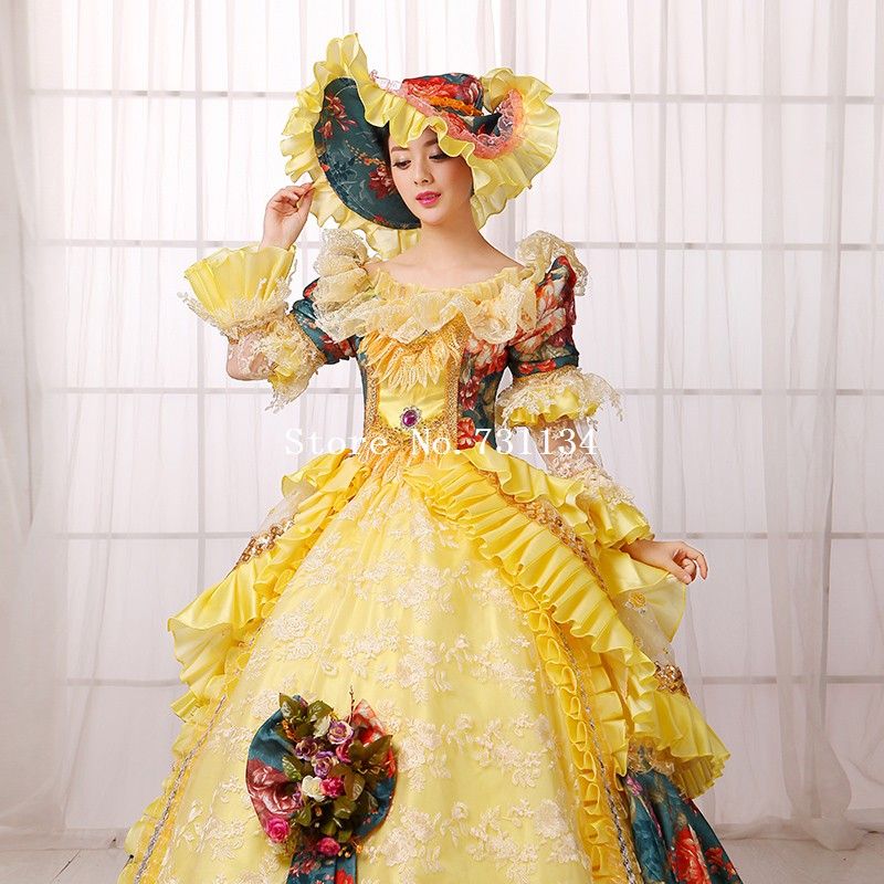 yellow southern belle dress