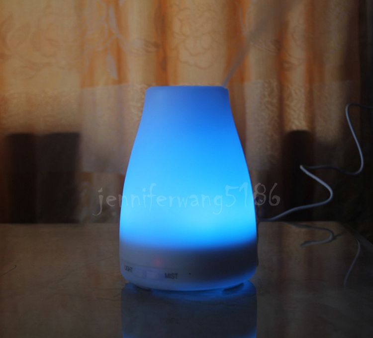 New High Quality 100ml LED Humidifier diffuser for aromatherapy diffuser ultrasonic essential oil diffuser DHL/Fedex 