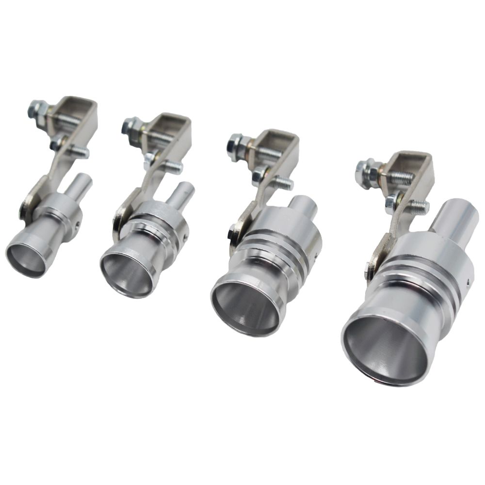 2019 Universal Car Turbo Sound Whistle Muffler Exhaust Pipe Blow Off Valve BOV Simulator