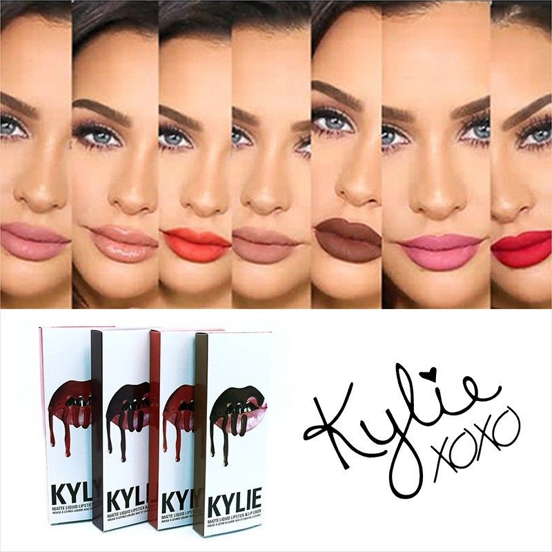 Kylie Lip Kit Kylie Jenner Lip Glosslip Liner Pencil Set Genuine
