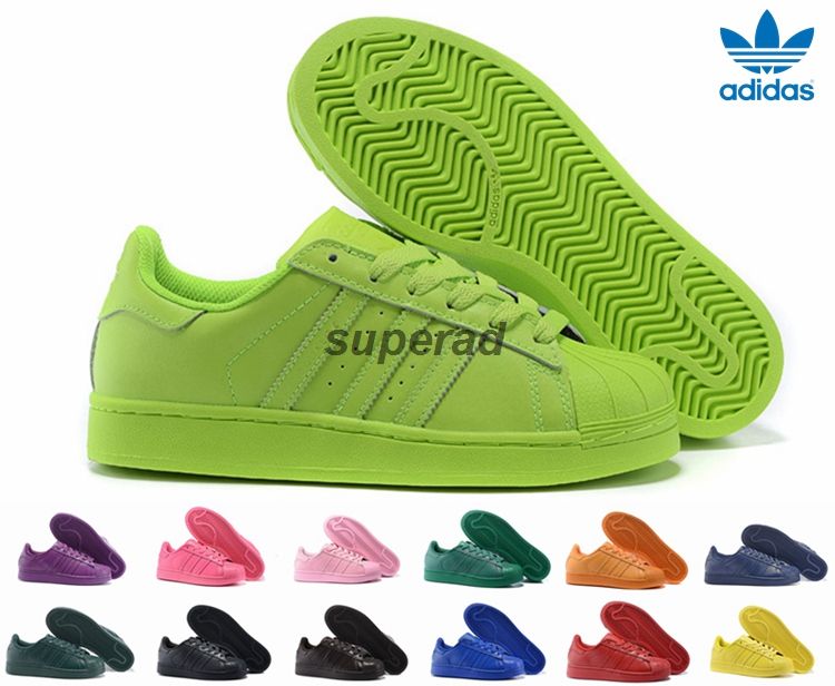 adidas neon color shoes