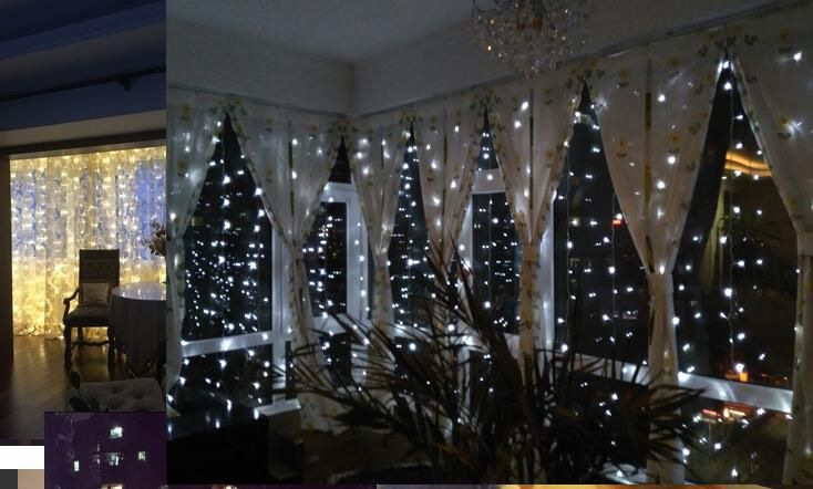 3mx3m 300 Led Outdoor Indoor Christmas Wedding Party Fairy Lights