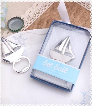 Sailing Boat Bottle Opener Wedding Favor Gifts Beach Wedding Favor