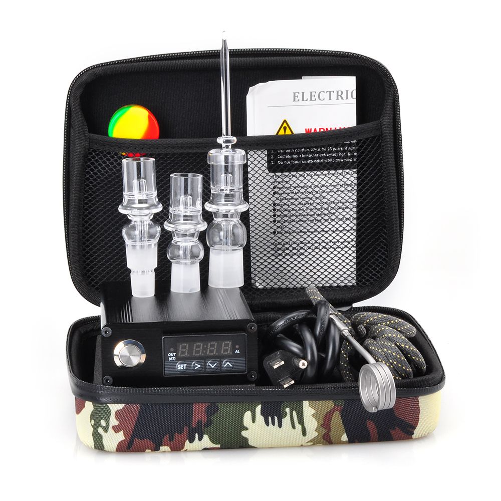 Cheap Quartz Nail Electric Dab Nail Complete Kit WithTemperature Controller 100w For Rig Oil