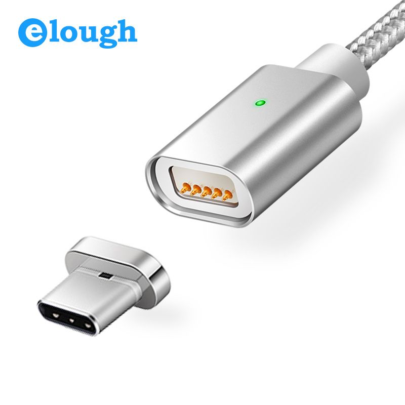 Compre Elough E04 Usb C Tipo C Cabo Do Carregador Magnético Para