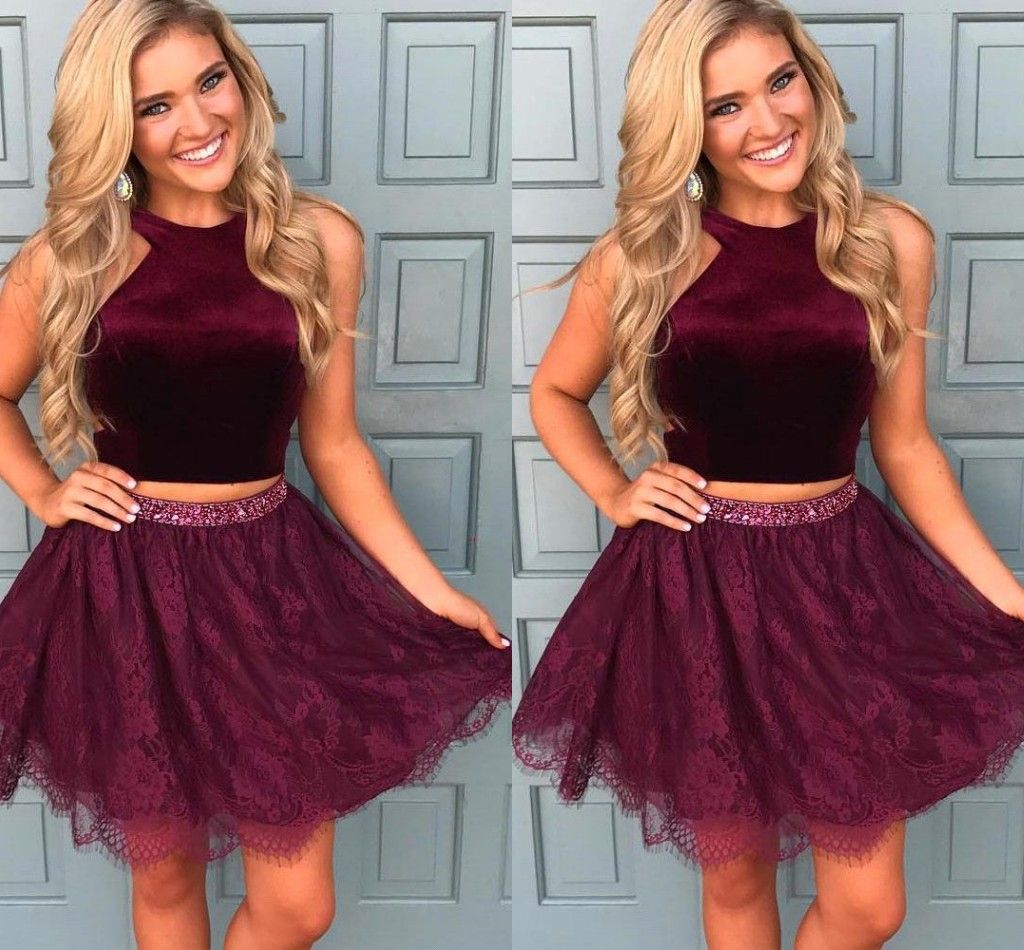 maroon homecoming dresses 2018