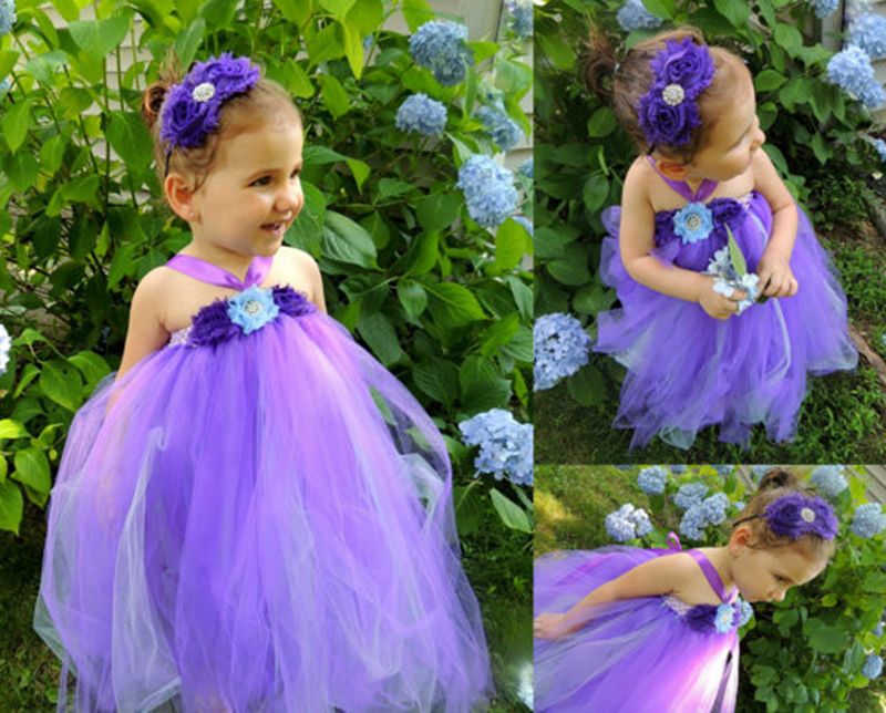 tutu dress purple