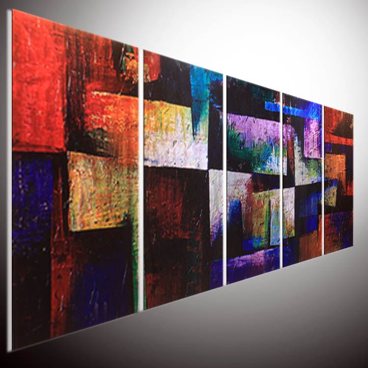Acheter Peinture Contemporaine Abstraite Art Mural Abstrait Peinture