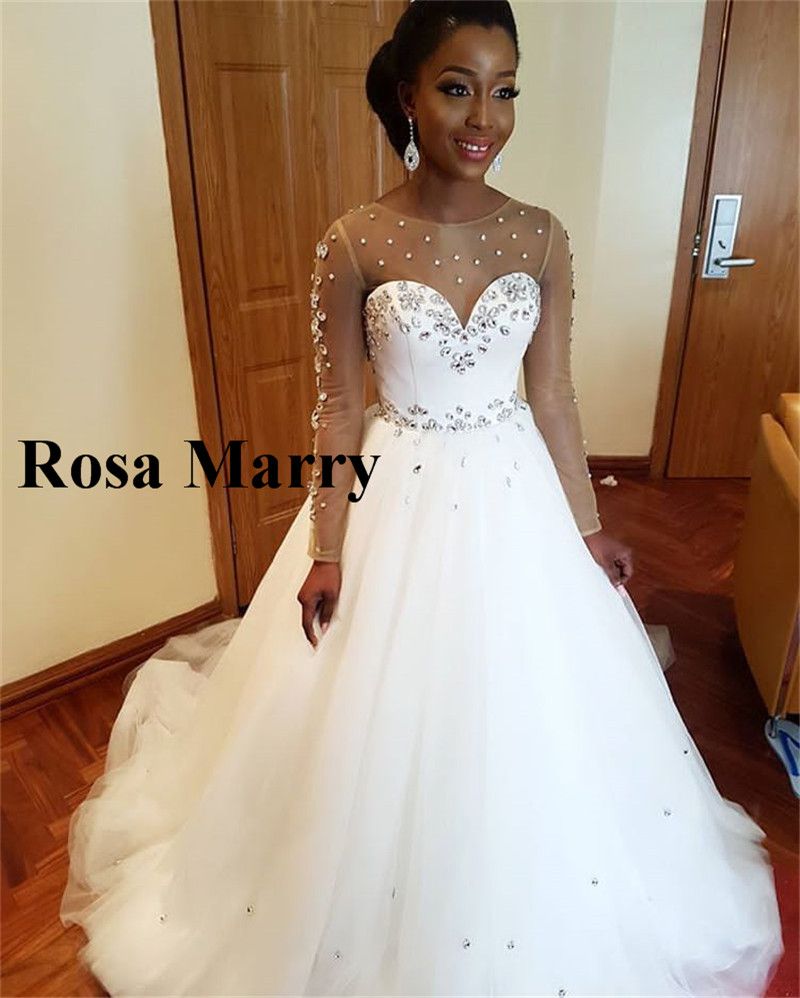 nigerian white wedding dresses