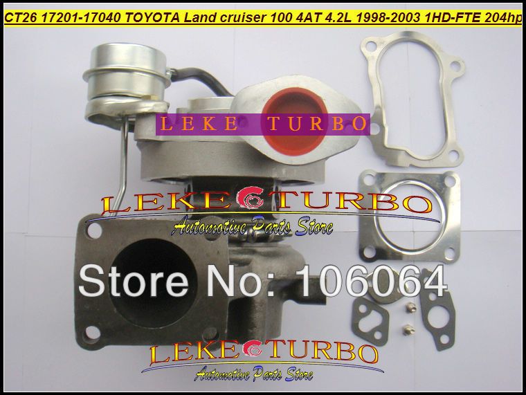 Wholesale New CT26 17201-17040 for TOYOTA LANDCRUISER 1998-2003 1HD-FTE HDJ80 4.2L D 204HP Land Cruiser Diesel turbocharger 