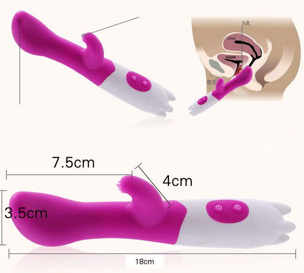 Dual G-Spot AV Vibrator Magic Wand Massager Stick Vrouwelijke Masturbator Body Massager Seksspeeltjes Voor Vrouwen