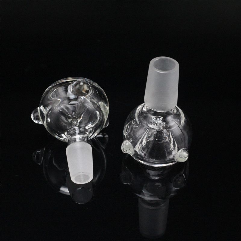 2021 Wholesale 14mm And 18mm Joint Glass Bowl Pipes Smoking For Glass Bubbler And Ash Catcher