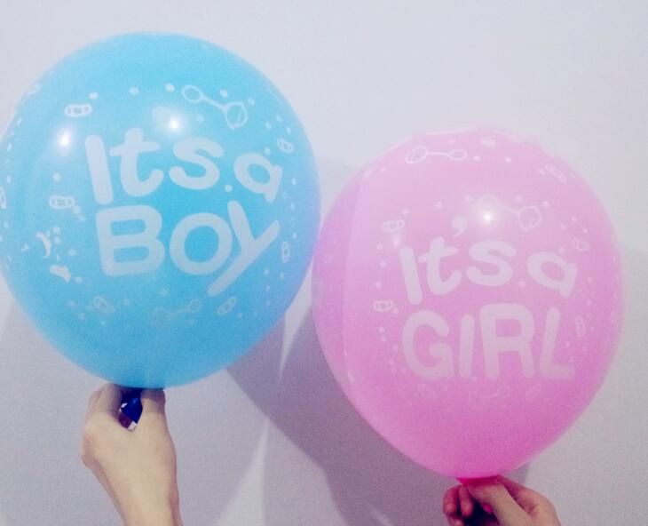 Popular Happy Birthday Decoration Balloon Clear Blue Balloon Helium