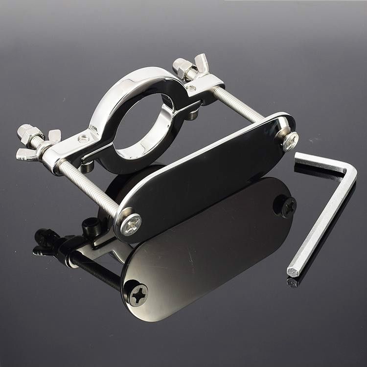 Stainless Steel Scrotum Bondage BDSM Toys Ba