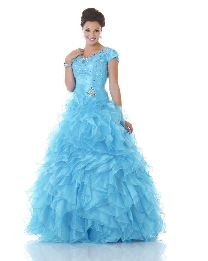modest ball dresses