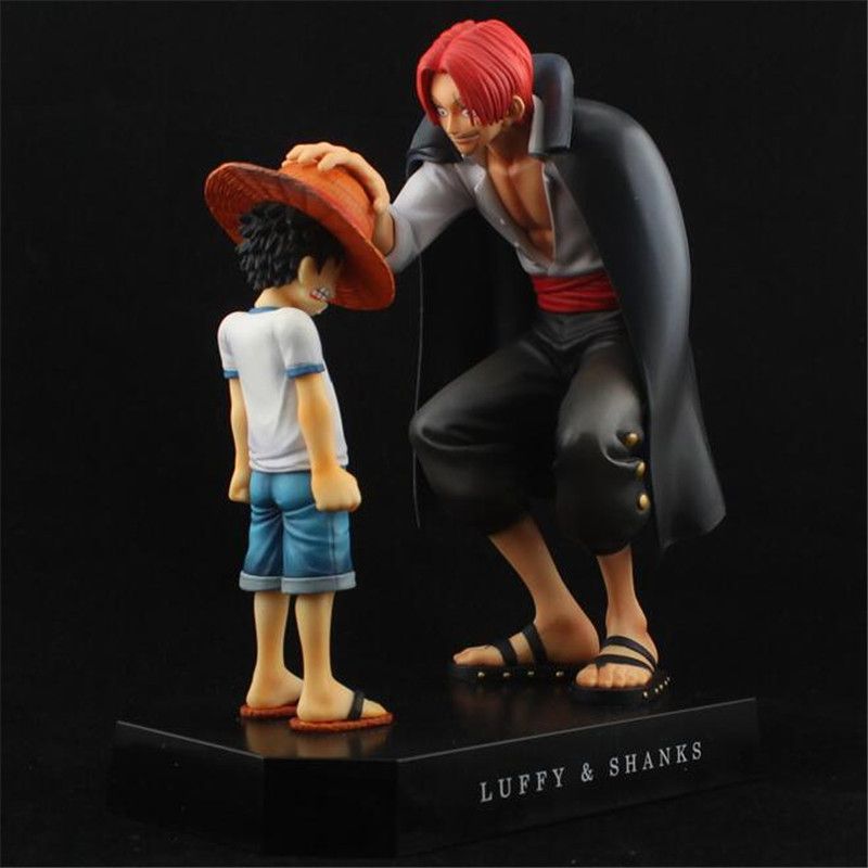 luffy and shanks figure