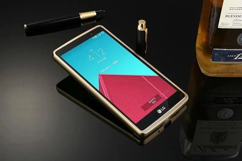 for lg g stylo case mirror aluminum metal bumper frame hard pc lg g stylo size