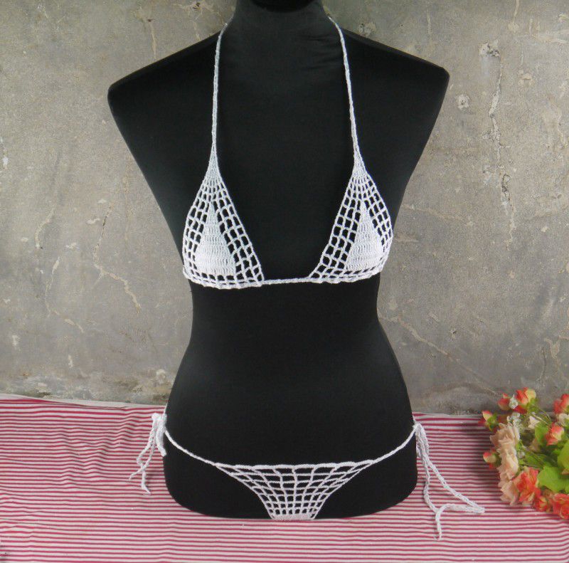 Online Cheap Handmade Crochet Micro Bikini G Thong String Mini Bikini ...