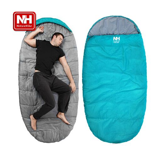 NatureHike Outdoor High Quality Large Blue Sleeping Bag Outdoors