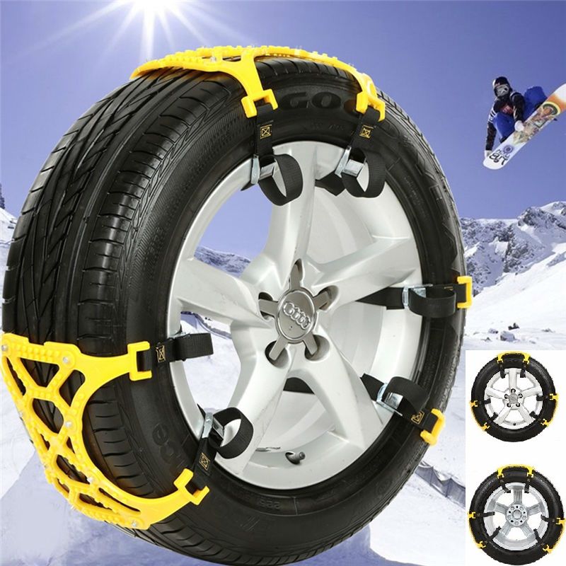 Safety Car Snow Tyre Chain AntiSlip Wheel Protection Chains Easy