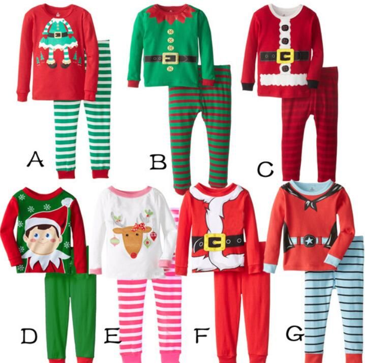 2018 kids christmas suits 8styles boys girls christmas santa pajamas set pyjamas kids spring autumn sleep clothing set for 2 7t from eyeswellsummer - Wholesale Christmas Pajamas 2018 kids christmas suits 8styles boys girls christmas santa pajamas set pyjamas kids spring autumn sleep clothing set for 2 7t from eyeswellsummer - Wholesale Christmas Pajamas