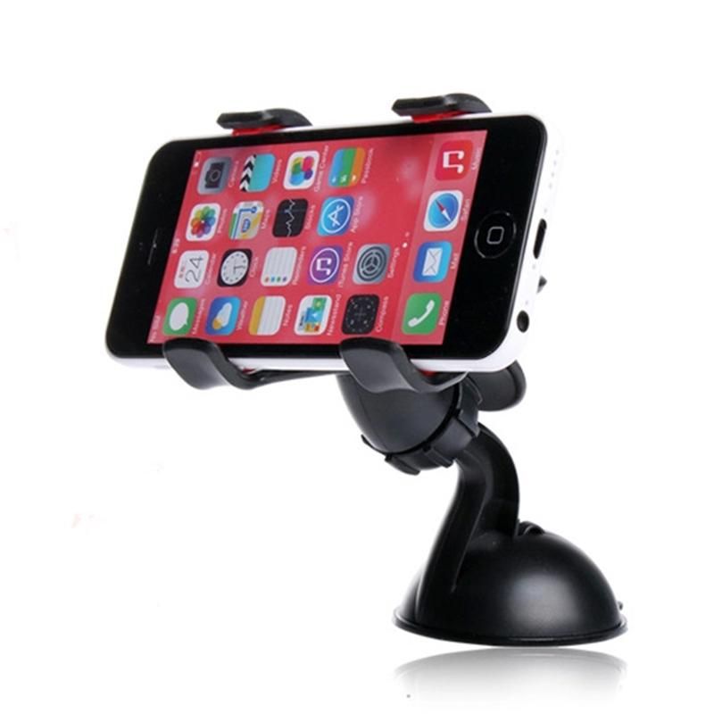 Double Clip Phone Holder For Car Universal Mobile Cell Phone Mount Car