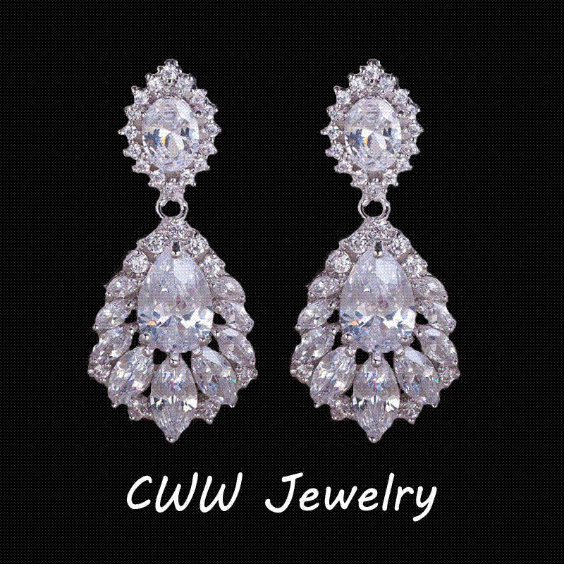 2018 Elegant Chandelier Shape Aaa Cubic Zirconia Diamond Long Big 2018 Elegant Chandelier Shape Aaa Cubic Zirconia Diamond Long Big Crystal Bridal Earrings For Wedding Jewelry Cz202 From Jewelry9 19 02 Dhgate Com