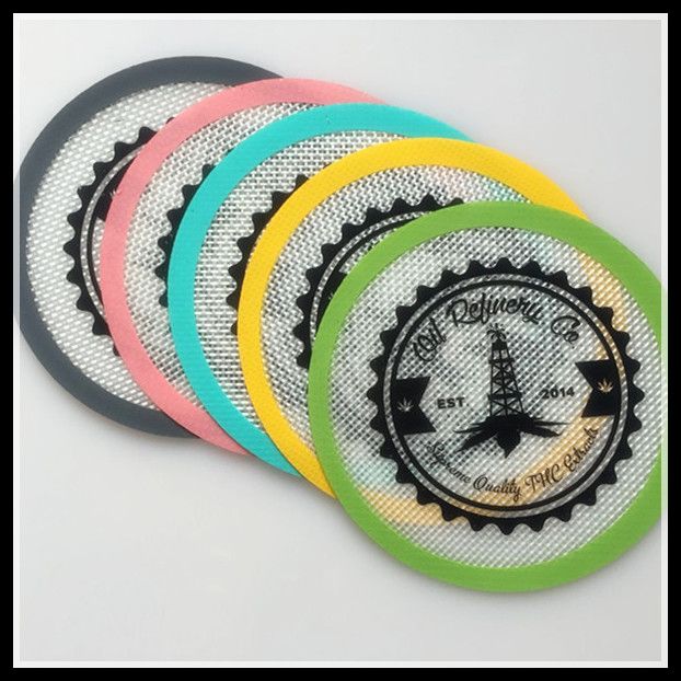 High Quality Slick Mat Silicone Dab Pad Non Stick Dab Pads For Dab Concentrates Different Colors
