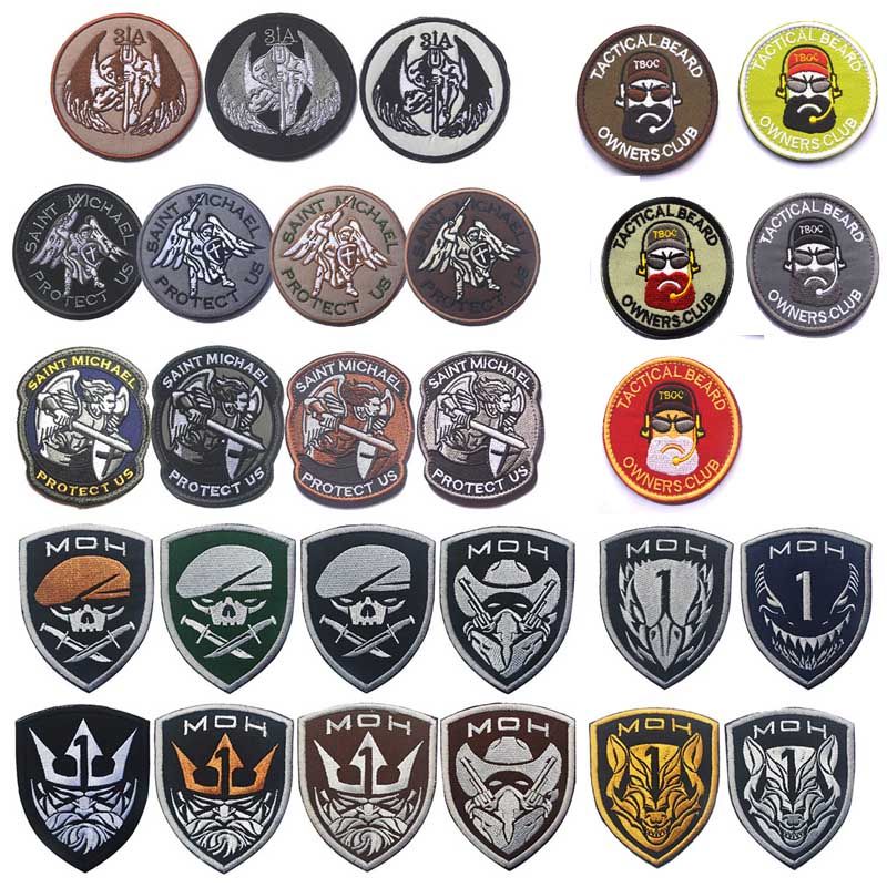2019 Outdoor HOOK And LOOP Fastener Patches Embroidered Armband