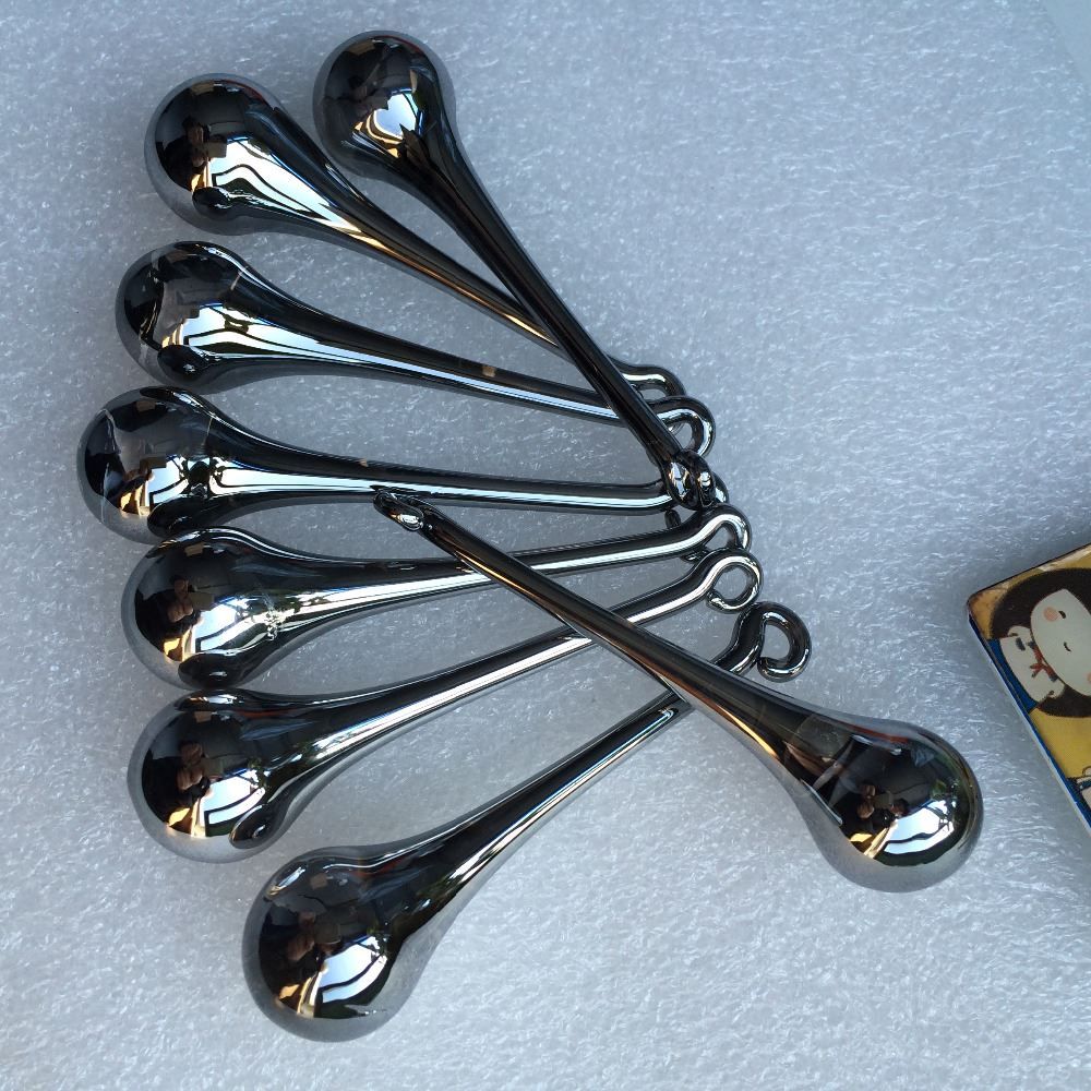 20x80mm Crystal Glass Sliver Raindrop Prism Pendant Chandelier Parts 20x80mm Crystal Glass Sliver Raindrop Prism Pendant Chandelier Parts Hanging Wedding Decoration High Quality Flow China