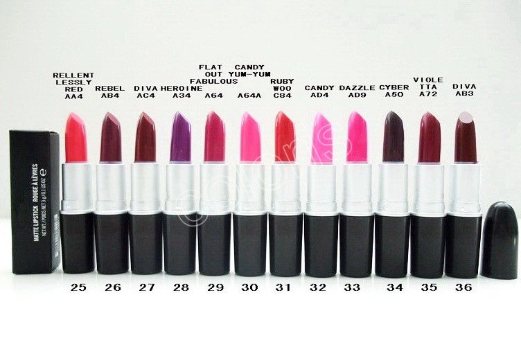 lipstick colour names