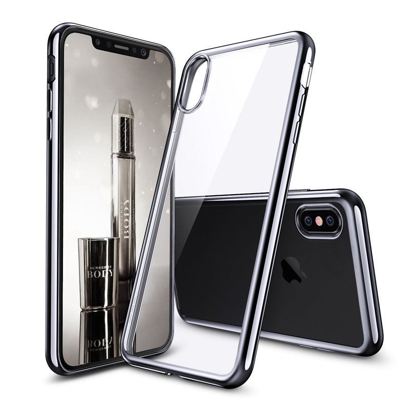Crystal Transparent Clear TPU Cover Shell For Iphone X Iphone 10 Cases