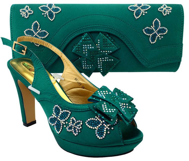 scarpe cerimonia verdi