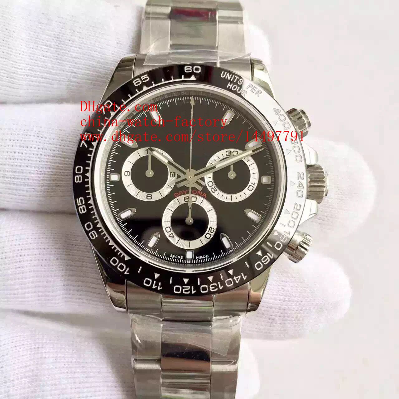 Luxury High Quality Watch NOOB Factory Swiss ETA 7750 Chronograph