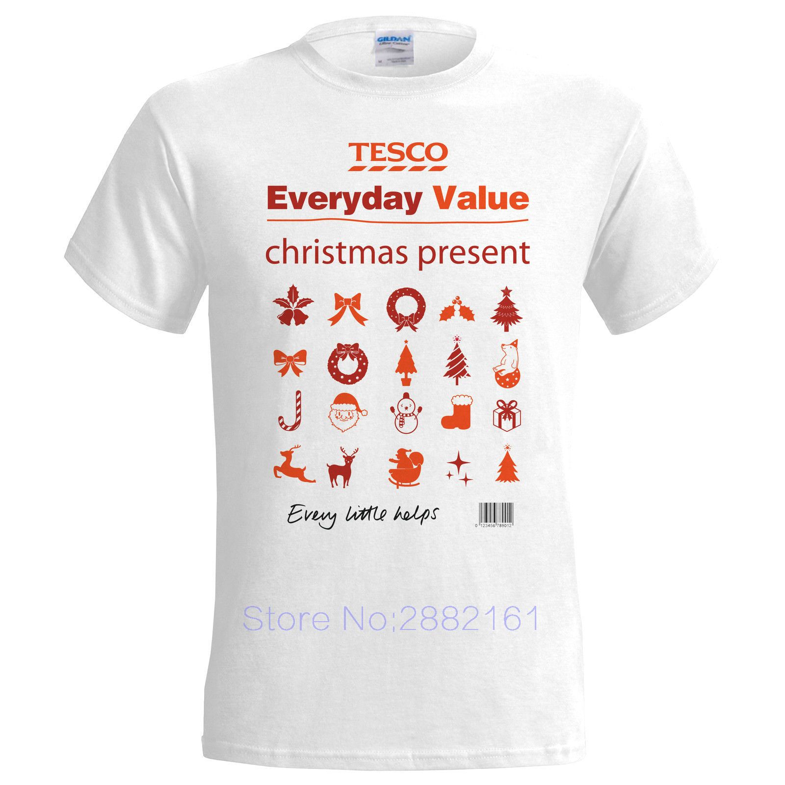 tesco white long sleeve shirt
