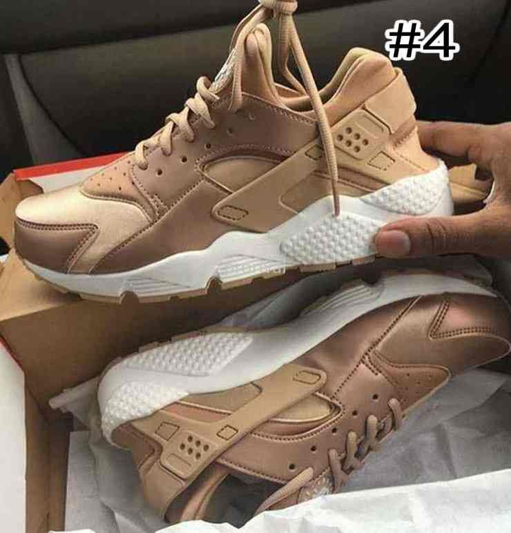 nike huarache nm hombre dorados
