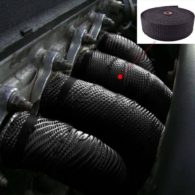 2021 ESPEEDER 15M Exhaust Header Wrap Manifold Fiberglass Titanium Heat