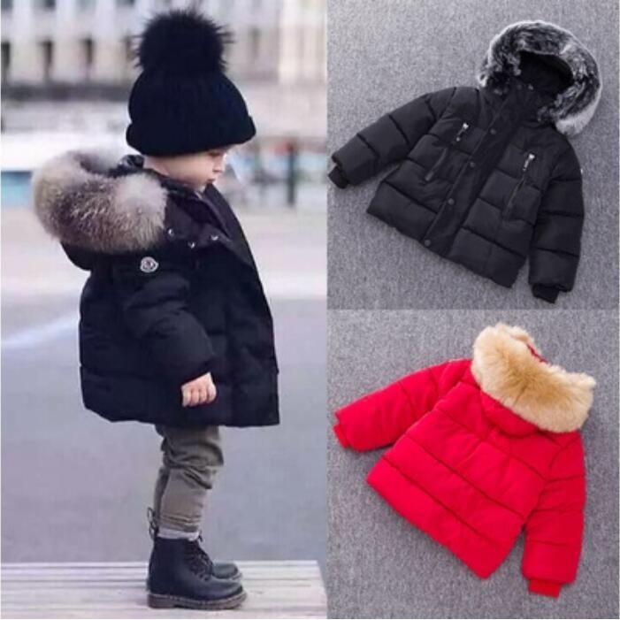baby coat with fur hood