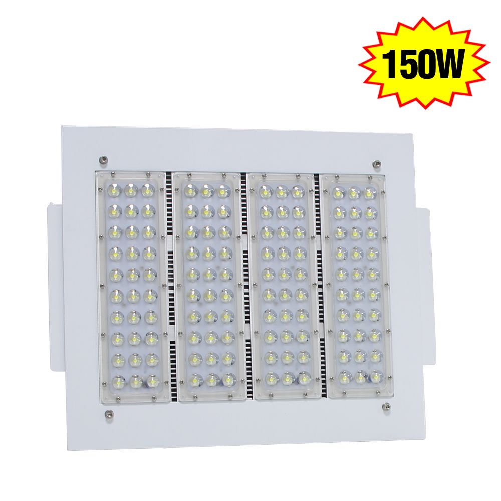 150w Petrol Gas Station Led Canopy Light Fixture Warehouse High Bay 150w Petrol Gas Station Led Canopy Light Fixture Warehouse High Bay Retrofit Lights 6000k Daylight 277v Outdoor Flood 50w Floodlight From