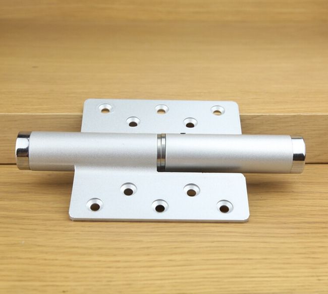 6 Inch Invisible Door Aluminum Alloy Hydraulic Pressure Door Hinge Door Stopper 90 180 Degree Free Positioning Speed Adjustable Right Hinge
