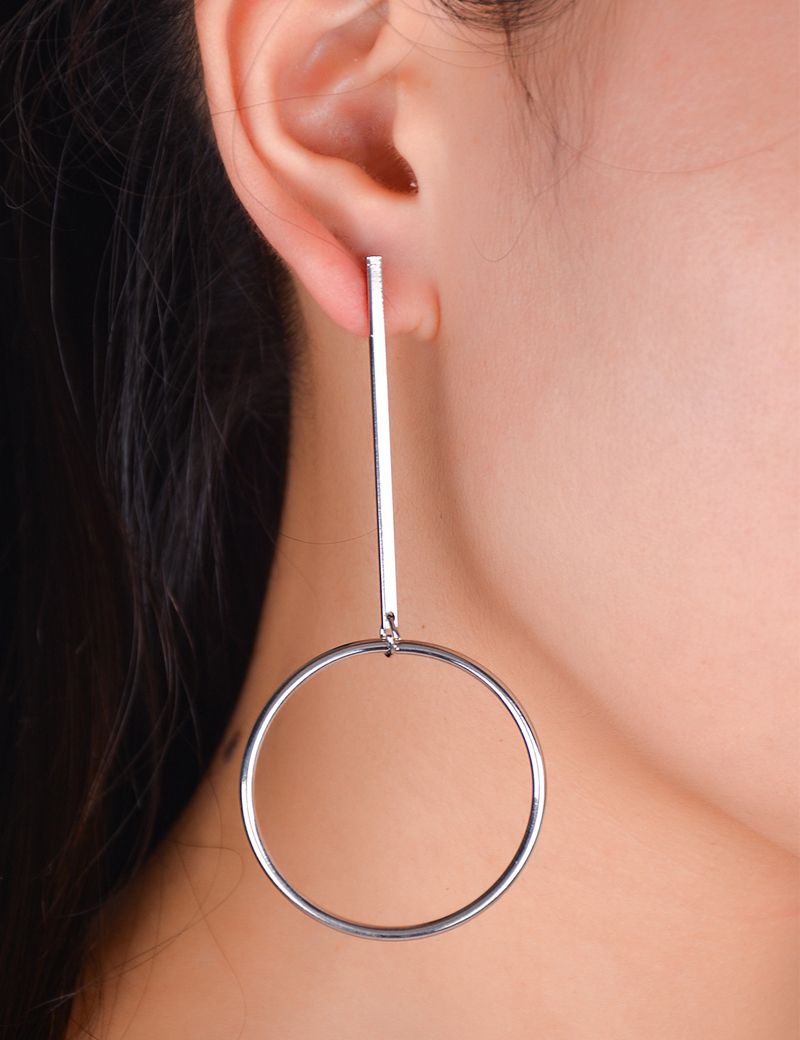 big chain earrings