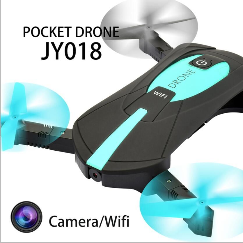 2019 Mini Drones Pocket Drone With Cameras 0.3 Mega WIFI JY018 2.4G